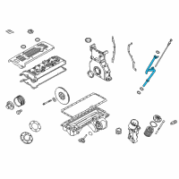 OEM BMW Z4 Guide Tube Diagram - 11-43-7-831-141