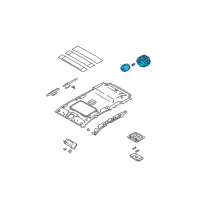 OEM Kia Lamp Assembly-Luggage Room Diagram - 9262026000FC