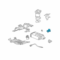 OEM Acura Valve, Purge Control Solenoid Diagram - 36162-PGK-A02