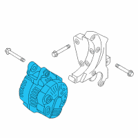 OEM Kia Borrego Generator Assembly Diagram - 373003F010