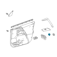 OEM 2021 Toyota Tundra Lock Switch Diagram - 84930-0C010