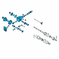 OEM 2018 Infiniti Q70 Drive Final Diagram - 38500-AR09C