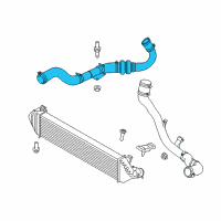 OEM 2015 Ford Transit Connect Air Duct Diagram - CV6Z-6C646-G