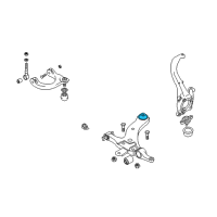 OEM Hyundai Sonata Bush-Front Lower Arm(G) Diagram - 54584-38100