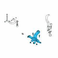 OEM 2001 Kia Optima Arm Assembly-Lower LH Diagram - 5450038620