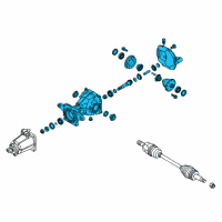 OEM Kia Sorento Carrier Assembly-Differential Diagram - 530003B310