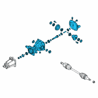 OEM Kia Carrier Assembly-Differential Diagram - 530003B310