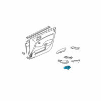 OEM 2002 Honda Civic Sw Assy, P*NH167L* Diagram - 35750-S5A-305ZA