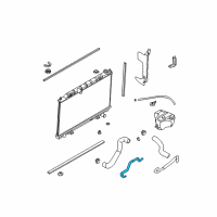 OEM 2004 Nissan Quest Hose-Auto Transmission Oil Cooler Diagram - 21631-5Z000