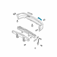 OEM Honda Element Reflector Assy., L. RR. Diagram - 33555-SEA-013