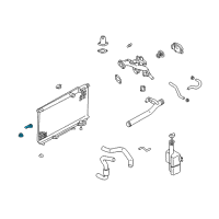 OEM Kia Bracket Assembly-Radiator Diagram - 253333C000