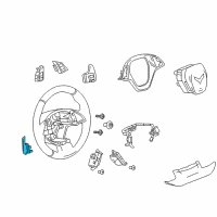 OEM Chevrolet Paddle Switch Diagram - 23272739