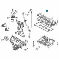 OEM 2017 Ford Transit-250 CAP ASY - OIL FILLER Diagram - YS4Z-6766-F