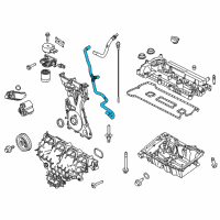 OEM 2016 Ford Focus Reservoir Hose Diagram - G1FZ-8075-A