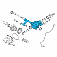 OEM 2018 Nissan Titan XD Carrier Gear Diagram - 38510-EZ40A