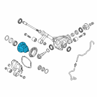 OEM 2020 Nissan Titan XD Differential Assy-Front Diagram - 38420-EZ40C