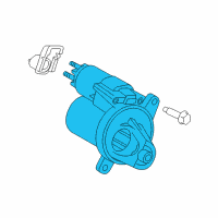 OEM 2011 Ford Mustang Starter Diagram - BR3Z-11002-B