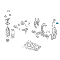 OEM 2020 Jeep Grand Cherokee Nut-HEXAGON Lock Diagram - 6511398AA