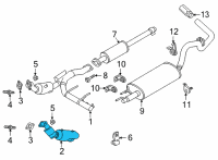 OEM 2022 Ford F-150 CONVERTER ASY Diagram - ML3Z-5E212-A