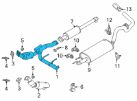 OEM 2021 Ford F-150 CONVERTER ASY Diagram - ML3Z-5E212-L