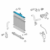 OEM 2012 Lexus RX450h Tank, Upper Diagram - 16441-31610