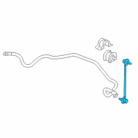 OEM 2022 Honda Pilot Link Assembly, Right Front Stabilizer Diagram - 51320-TG7-A01