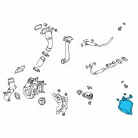 OEM 2017 Cadillac XTS Oil Feed Tube Diagram - 12659882