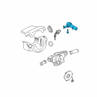 OEM Nissan Pathfinder Frame Assembly-Steering Lock Diagram - 48701-5Z000