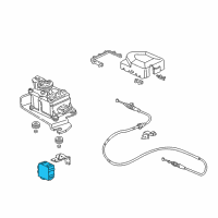 OEM 2003 Acura RSX Controller, Automatic Cruise Diagram - 36700-S6M-A21