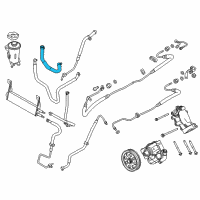 OEM 2011 Ford F-350 Super Duty Reservoir Hose Diagram - BC3Z-3691-C