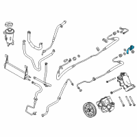 OEM 2013 Ford F-250 Super Duty Pressure Tube Diagram - 7C3Z-3F887-A