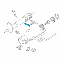 OEM 1992 Chevrolet Blazer Lever Asm-Steering Column Tilt Wheel Diagram - 14056846