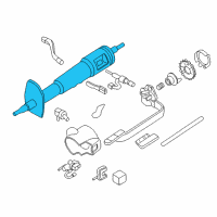 OEM Chevrolet S10 Blazer Column Asm-Steering Diagram - 26045267