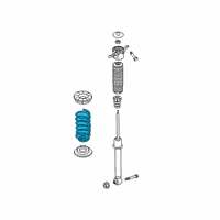 OEM 2020 Hyundai Santa Fe Spring-RR Diagram - 55330-S2010