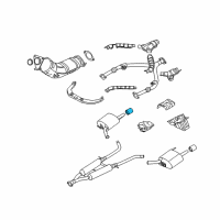 OEM 2009 Infiniti G37 Diffuse Assembly Exhaust Diagram - 20080-JK00A