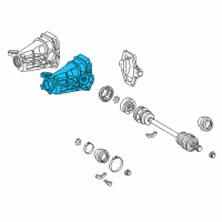 OEM Chrysler Crossfire Differential-Rear Axle Diagram - 5142716AB