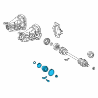 OEM 2004 Chrysler Crossfire Boot-Half Shaft Diagram - 5127474AA