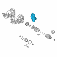 OEM 2006 Chrysler Crossfire Cover-Rear Axle Diagram - 5099802AB