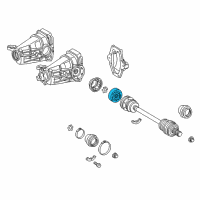 OEM Chrysler Crossfire Joint-Inner Cv Diagram - 5098195AA