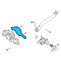 OEM 2017 Ford Mustang Outer Gasket Diagram - DG1Z-8507-B