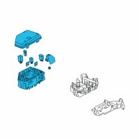 OEM Buick Fuse & Relay Box Diagram - 23436809