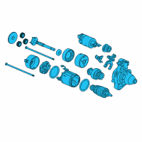 OEM 2008 Honda Fit Starter Motor Assembly (Dskef) (Denso) Diagram - 31200-PWA-901
