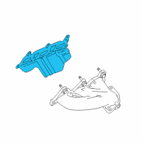 OEM 2006 Buick Rendezvous Manifold Gasket Diagram - 12576262