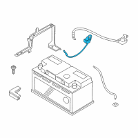 OEM BMW 535i GT Negative Battery Cable Diagram - 61-21-9-302-358