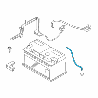 OEM BMW X4 Battery Degassing Hose Diagram - 61-21-7-594-933