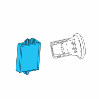 OEM Toyota Camry Module Diagram - 89780-06141