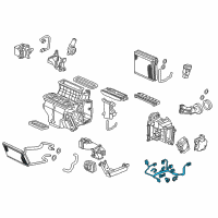 OEM Honda Pilot Sub-Wire Harness, Air Conditioner Diagram - 32157-SZA-A10