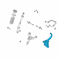 OEM Ford F-150 Knuckle Diagram - AL3Z-3K186-B