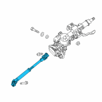 OEM 2019 Kia Sorento Joint Assembly-Steering Diagram - 56400C5000