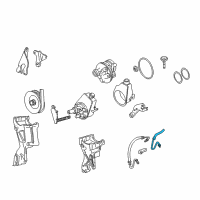 OEM Chevrolet V10 Suburban Hose, P/S Gear Outlet Diagram - 26008917